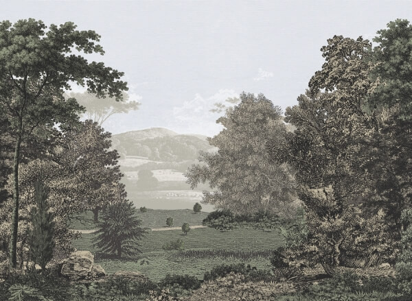 Morning Light Scenic Pastures Peel & Stick Wall Mural | York Wallcoverings