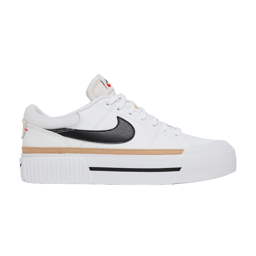 Nike Court Legacy Lift 'White Hemp' Sneakers | GOAT