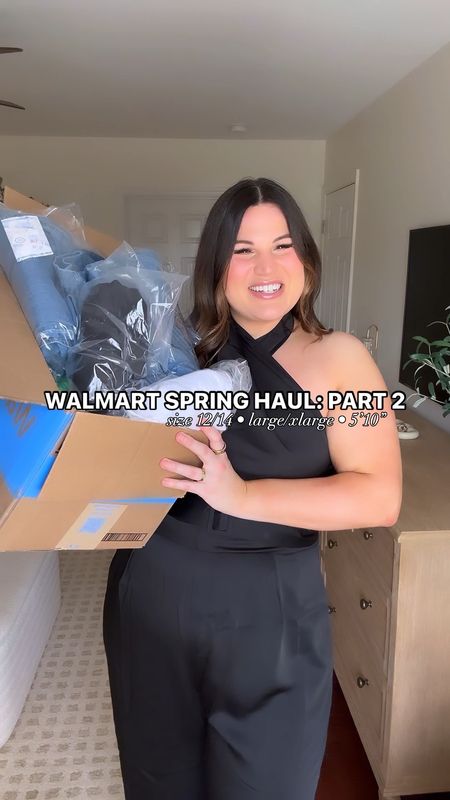 Midsize spring Walmart fashion haul : part 2! Today I’m sharing some new spring dresses & a jumpsuit!

Jumpsuit - size xxl (I always size up to accommodate my height) 
Green dress - XL (runs small, size up especially if you are curvy) 
Orange dress  -XL (spacious could have easily went with a size L) 
White dress - XL 

Walmart fashion, Walmart haul, Walmart spring, spring fashion, spring outfits, affordable fashion, midsize, spring dress, Walmart spring dress 

#LTKVideo #LTKmidsize #LTKfindsunder50