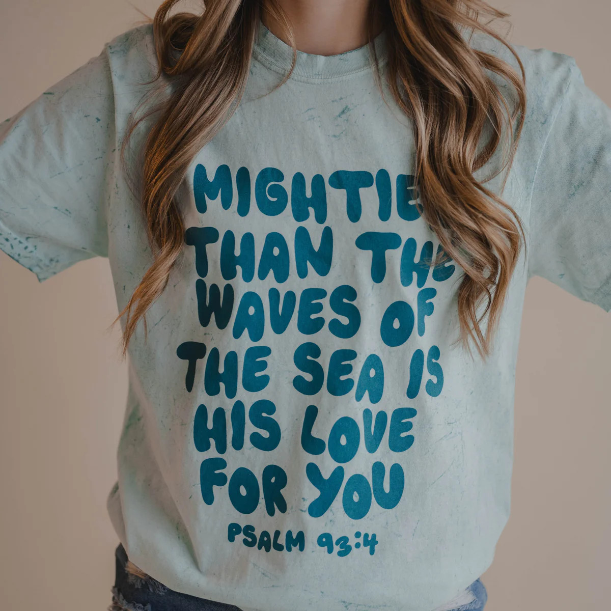 Mightier Than The Waves Tee | Dear Heart