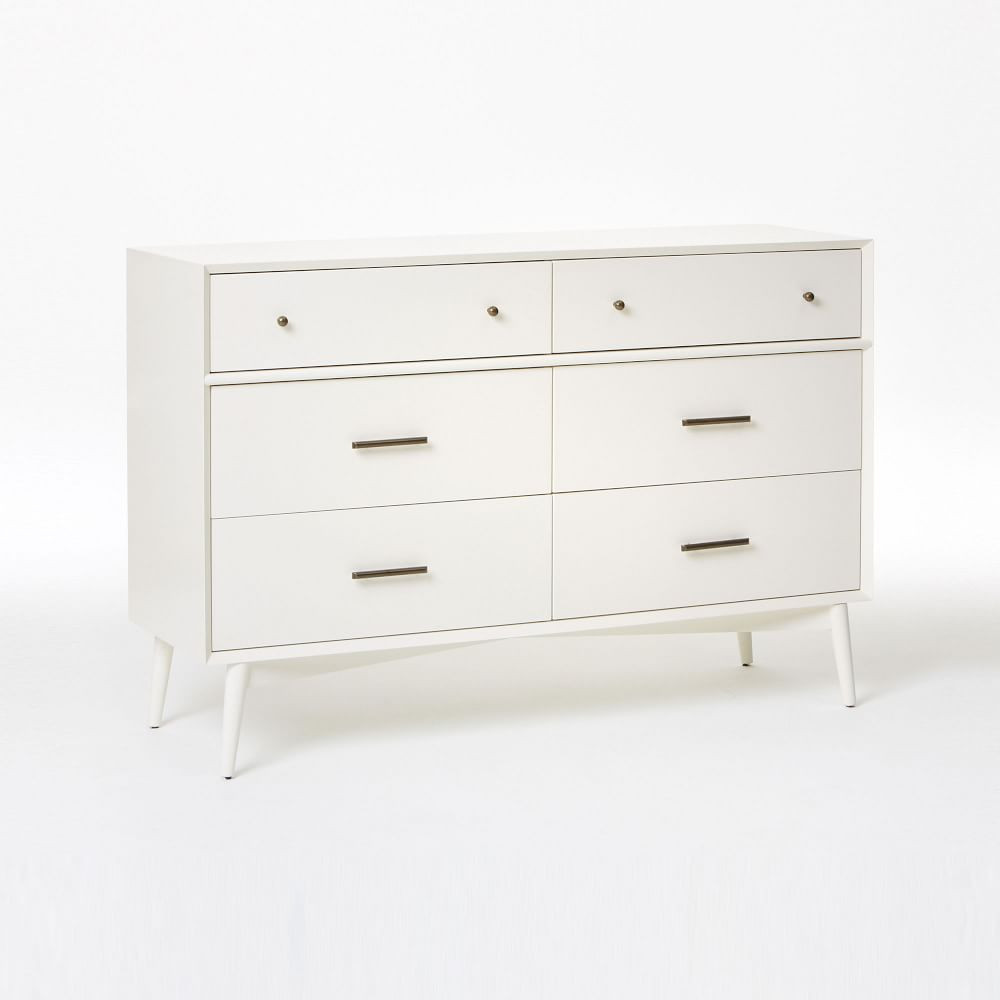 Mid-Century 6-Drawer Dresser (56") | West Elm (US)