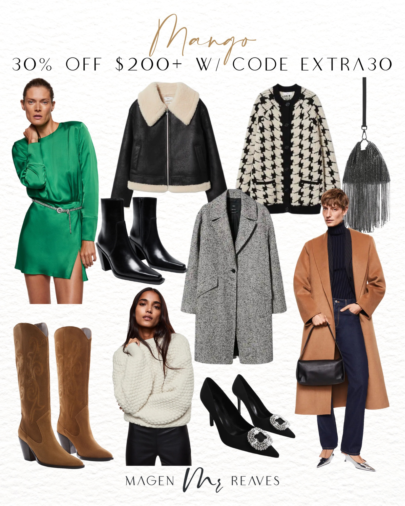 Mango is 30% off $200+ with code EXTRA30

Black Friday - cyber week - sale finds

#LTKsalealert #LTKCyberweek #LTKHoliday