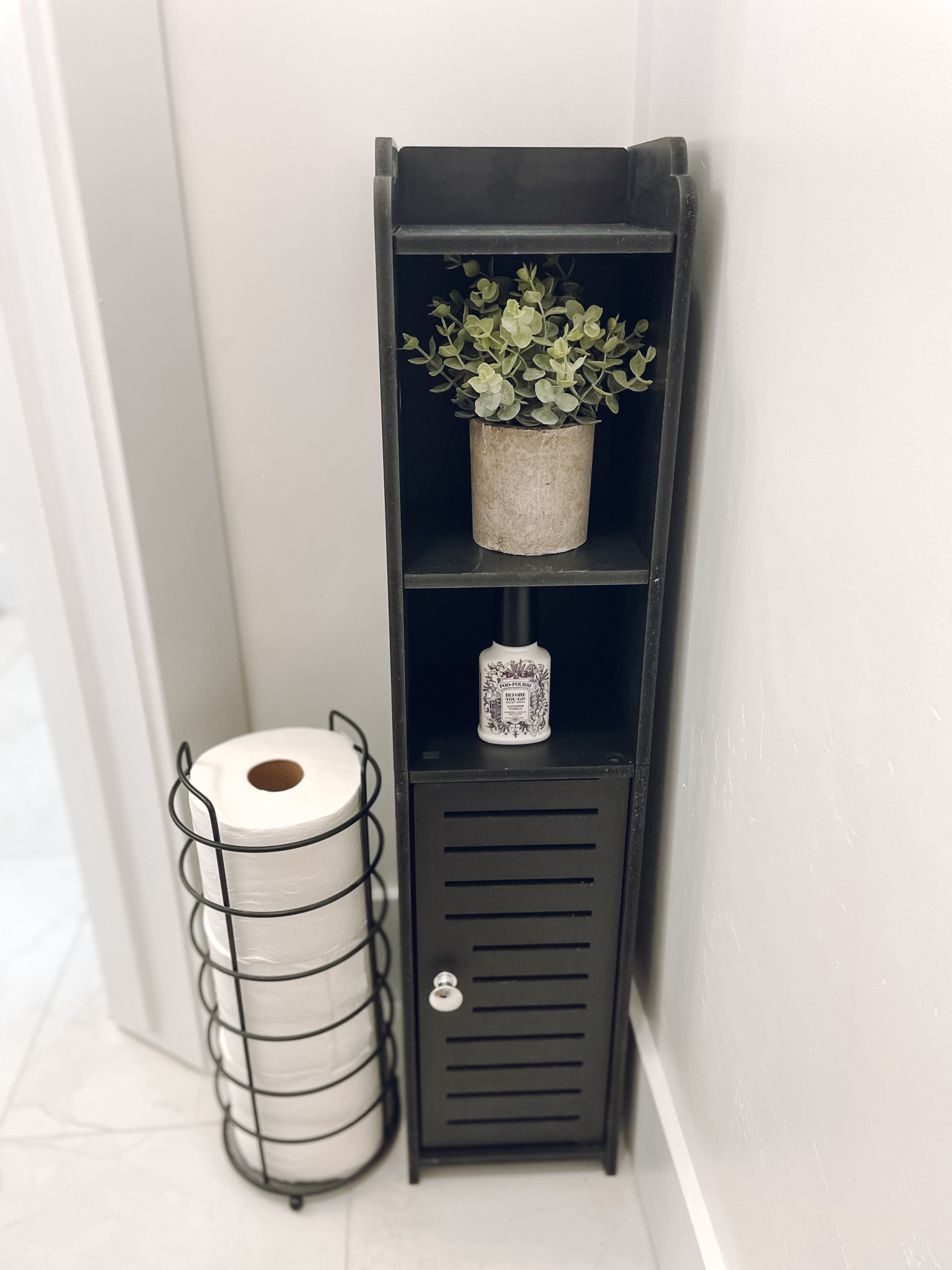 love this cabinet for our small little bathroom toilet room! provides some storage for toiletries & also flat surface to set your phone down or something! 

| bathroom storage | home decor | home organization 

#LTKSummerSales #LTKFindsUnder50 #LTKHome