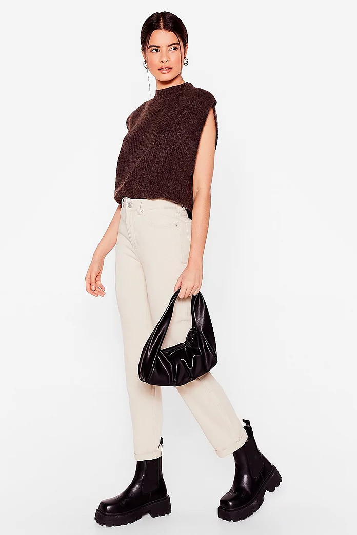 Slim Tapered High Waisted Jeans | Nasty Gal (US)