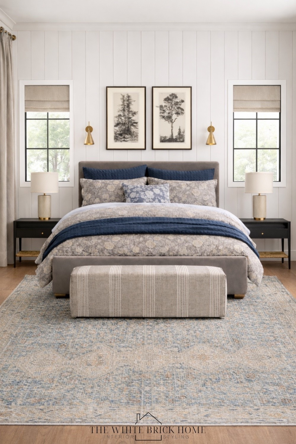 A timeless bedroom that feels polished yet cozy, blending soft neutrals, tailored details, and classic symmetry for a beautiful retreat. 
🖤🖤
Bed, bedroom, wall art, tree wall art, bedding, area rug, bedroom rug, bedroom design, nightstand, bedroom decor, bedroom lighting, bedside lamp, area rug, McGee and co, McGee bedroom, home decor, bedroom design, bedroom decor, modern traditional bedroom, McGee and co bedroom furniture, Etsy 


#LTKHome #LTKSaleAlert #LTKSeasonal