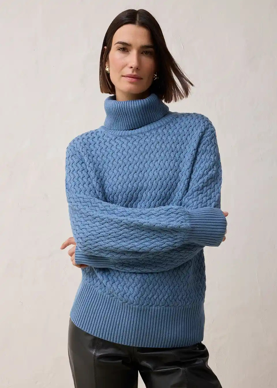 Rollkragenpullover mit Merinowolle | Bonprix DE