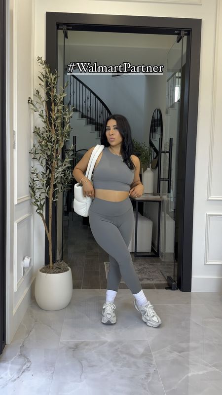 Immediately ordered more colors in this set. The material feels like butter and the quality is amazing!!! #WalmartPartner #WalmartFashion @walmartfashion 

Activewear 
Walmart fashion
Walmart finds
Pilates outfit
Gym outfit 
Matching set 
Leggings


#LTKVideo #LTKtravel #LTKfitness