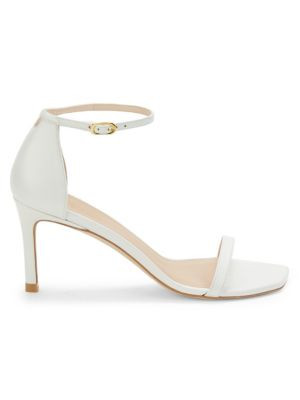 Amelina Leather Ankle-Strap Sandals | Saks Fifth Avenue OFF 5TH
