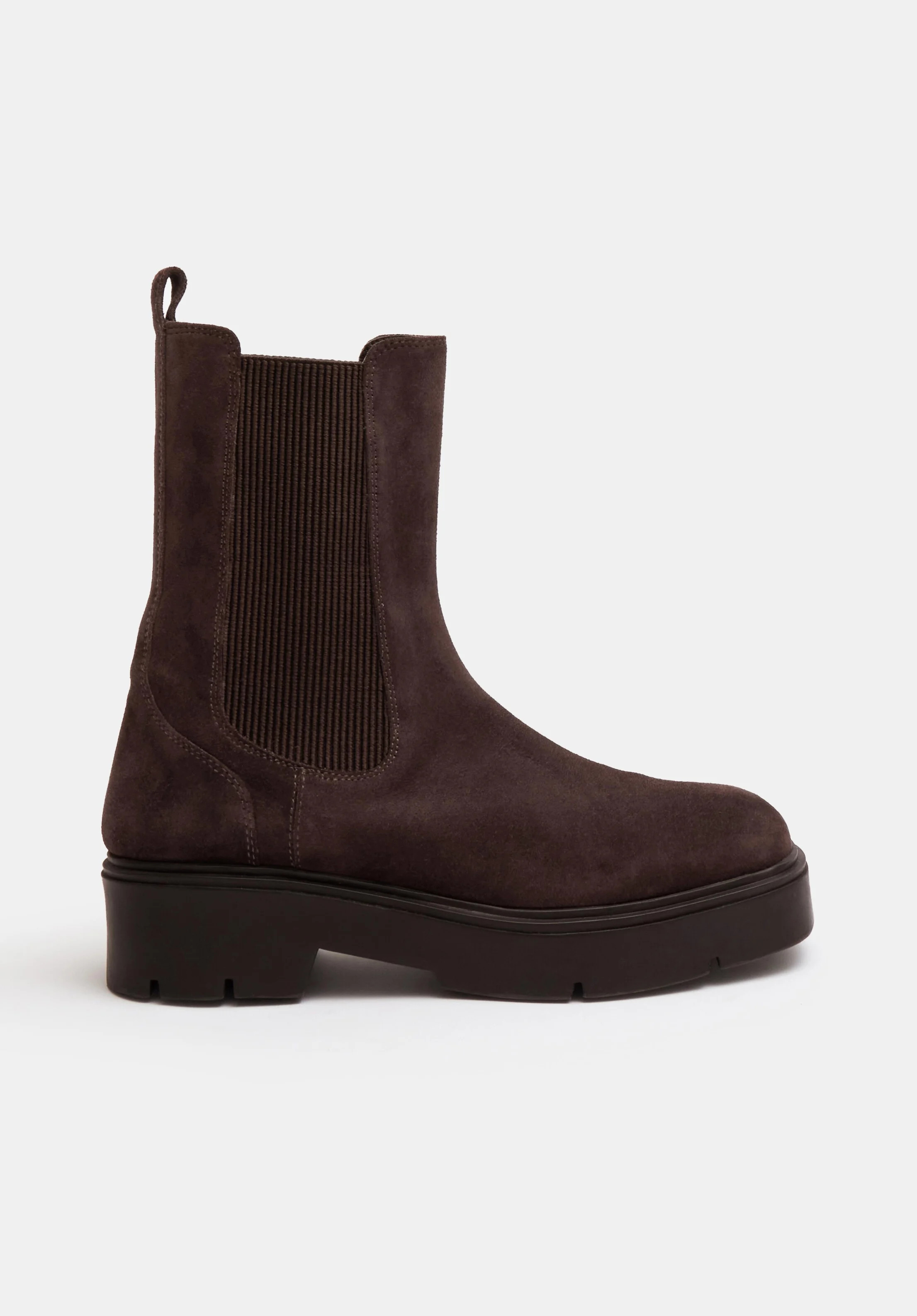 Chunky Suede Chelsea Boots | Hush UK