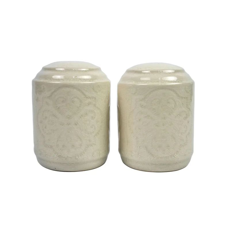 Harger Ceramic Salt And Pepper Shaker Set (Set of 2) | Wayfair North America