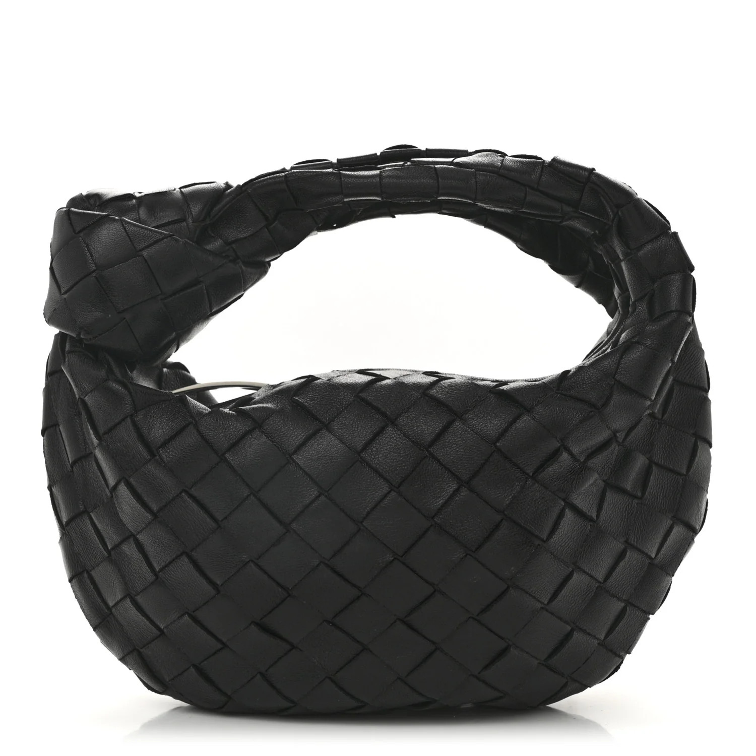 Bottega Veneta Nappa Intrecciato Mini Jodie Black 1748421 | FASHIONPHILE (US)