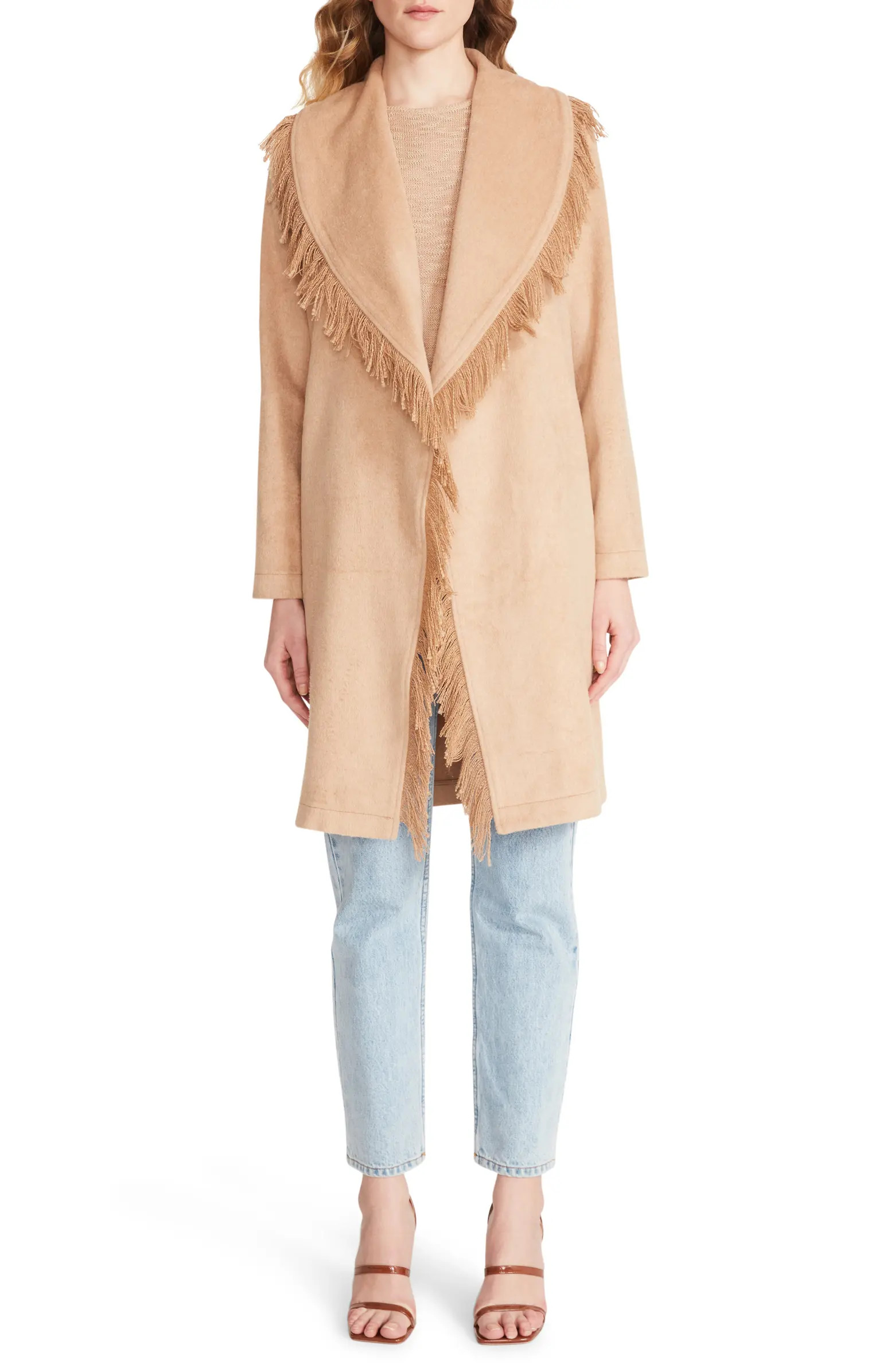 Fringe Off Coat | Nordstrom