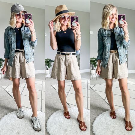 Summer mom capsule wardrobe outfits. For more information about these outfits check out the post at thriftywifehappylife.com


#LTKSeasonal #LTKStyleTip #LTKOver40