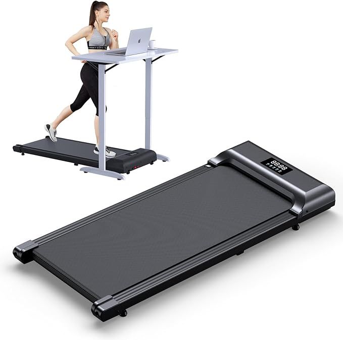 Walking Pad，Under Desk Treadmill 2 in 1 Treadmills，Portable Walking Treadmill 2.5HP, 320lbs M... | Amazon (US)