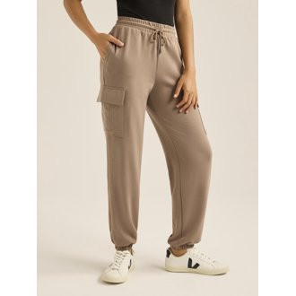Scoop Women’s and Women's Plus Ultimate ScubaKnit Cargo Joggers, Sizes XS-4X | Walmart (US)