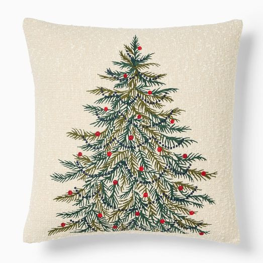 Tannenbaum Tree Pillow Cover | West Elm (US)