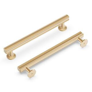 6-5/16 in. (160 mm) Center-to-Center Champagne Bronze Cabinet Handles Bar Pull | The Home Depot