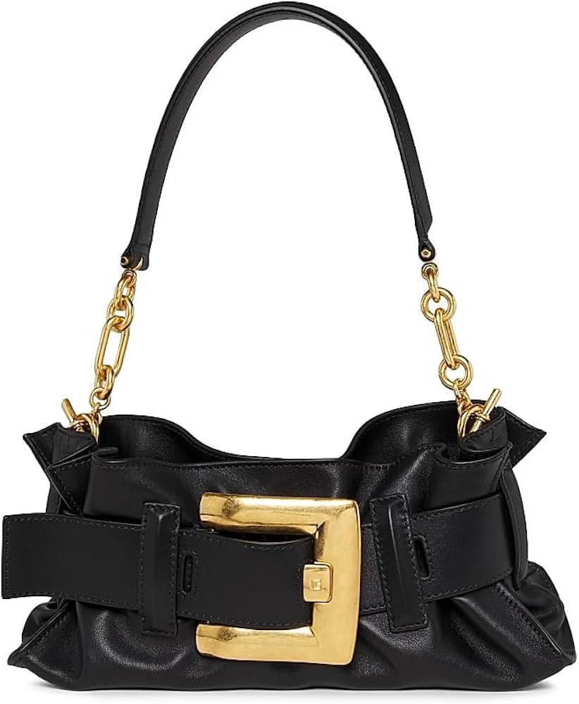 Amazon.com: Balmain, Mini Anthem Leather Top Handle Bag, Noir : Amazon Luxury | Amazon (US)