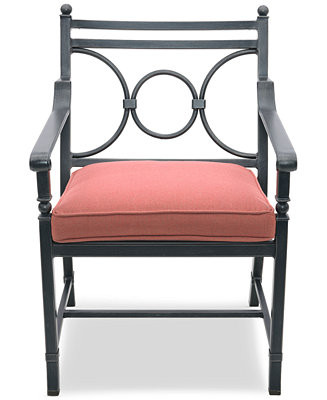 Wythburn Mix and Match Scroll Outdoor Dining Chair, Created for Macy's - Macy's | Macy's