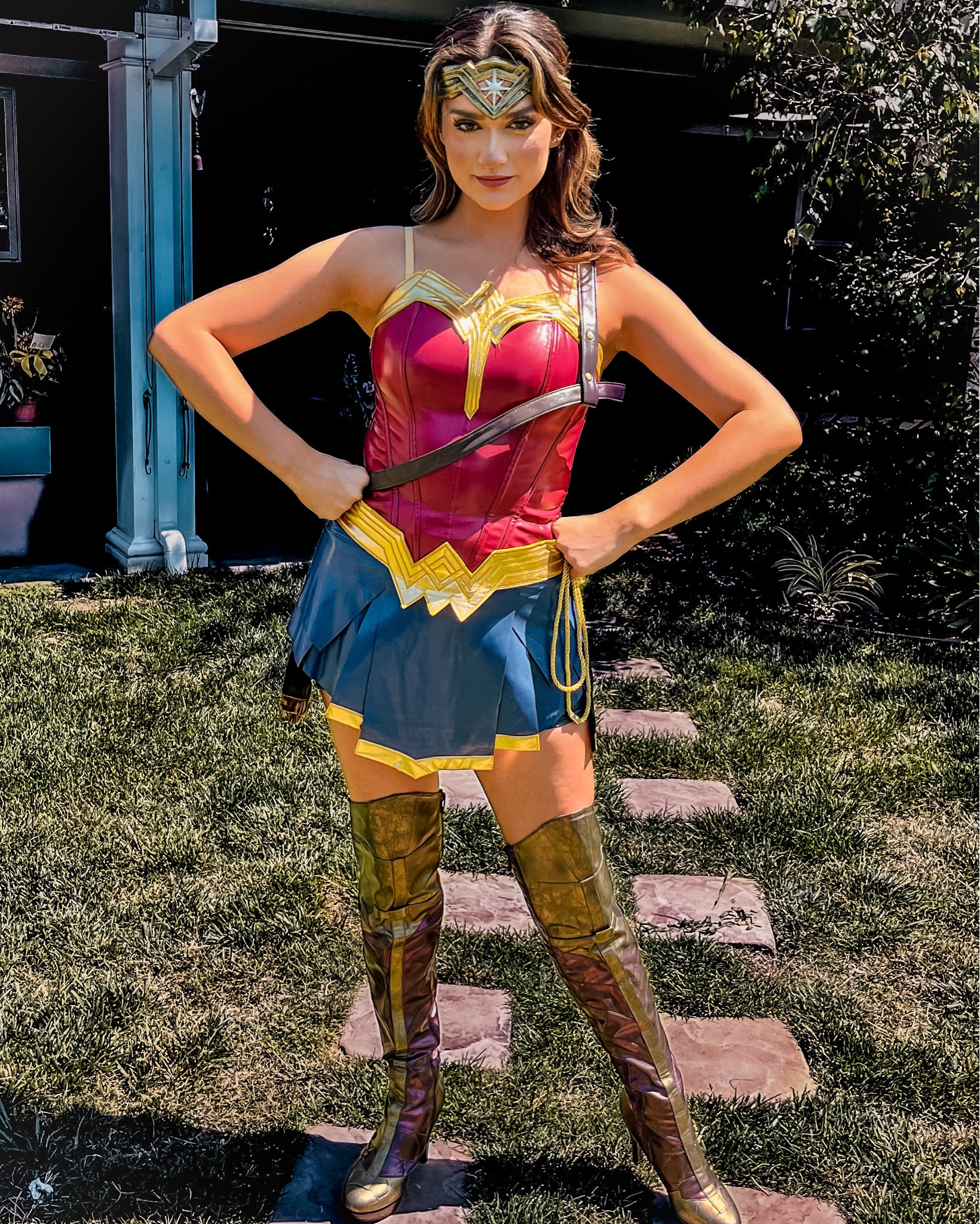 Halloween costume Ideas: Wonder Woman 
Disney bound, Disney, cosplay, costumes, dress up, make believe, Mickey Mouse, Minnie Ears, magic, universal studios, Harry Potter, umbrella academy, Klaus Hargreaves, Fleur Delacour, princess, rapunzel, Wonder Woman, Pixar, theme parks, Marvel, DC, 

#LTKHoliday #LTKSeasonal