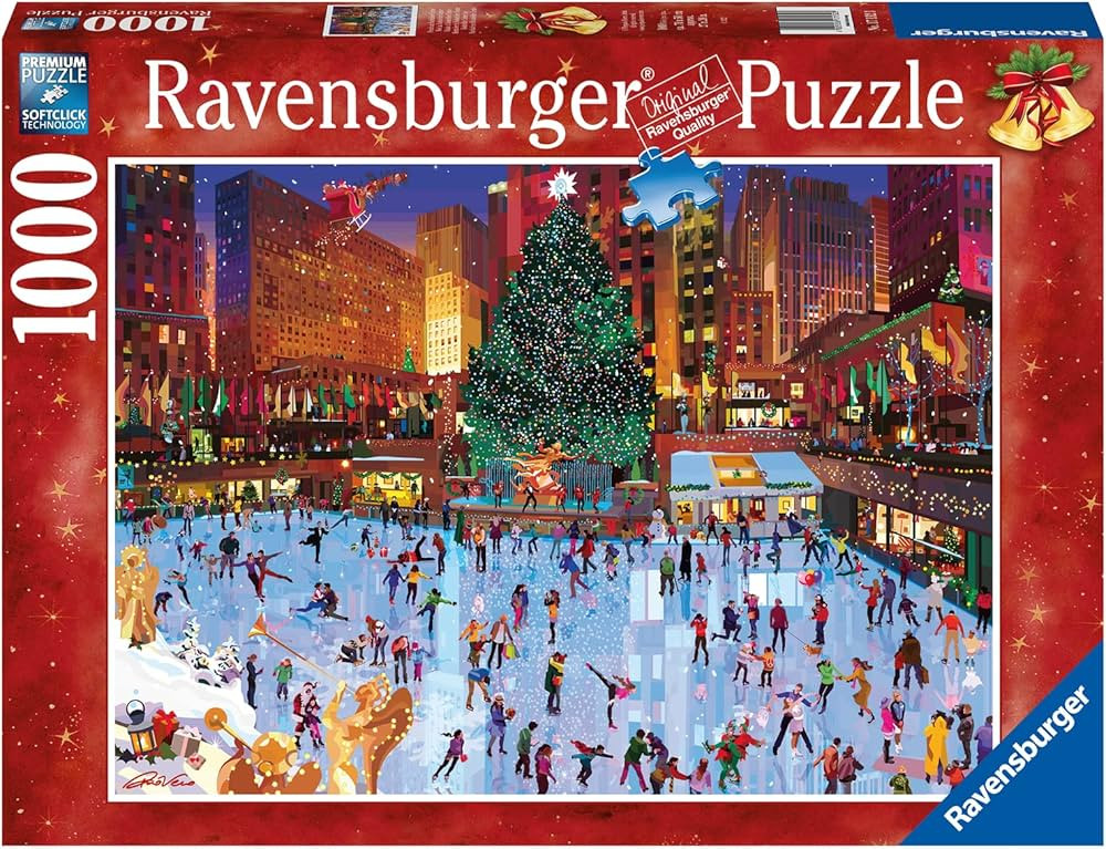 Ravensburger Rockefeller Center Joy 1000 Piece Jigsaw Puzzle for Adults - 17132 - Every Piece is ... | Amazon (US)