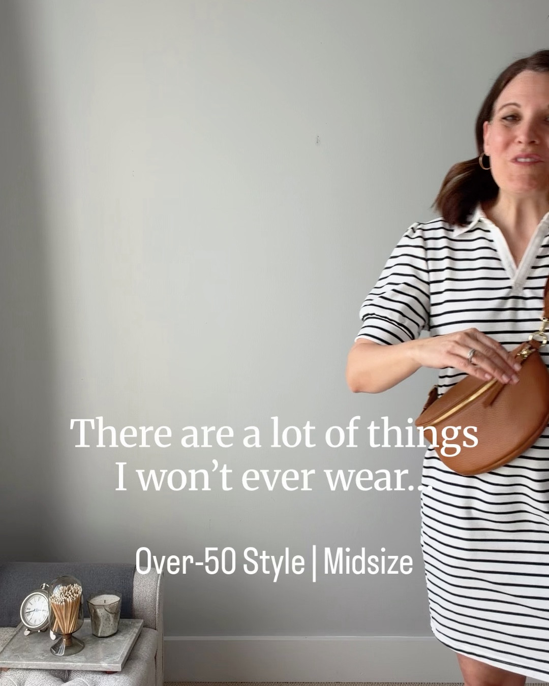 These aren’t just for a capsule. They’re pieces I already wear on repeat in my real life.

Adam just started coaching travel soccer, and most of our drives are under two hours, so we make a day of it and stop at cute cafés on the way home. I needed outfits that work from the ball field straight to lunch without overthinking it.

This is my third post on this capsule…I always like showing the pieces on a real body. Here’s a quick recap of what’s in it:
⁠
Tops
Black and white striped long sleeve tee
@loft olive striped collared tee (XS)
@loft olive “New York” tee (XS, oversized)
@loft white wedge tee (XS, runs big)
@loft black lace trim satin top (6, TTS)
⁠
Jeans
@jcrewfactory curvy straight jeans (TTS)
J.Crew Factory medium wash curvy straight jeans (TTS)
@loft white wide leg jeans (TTS, 30” inseam)
⁠
Dresses
@loft black maxi dress (S, TTS)
Amazon Breton stripe dress (M, TTS)
⁠
Layers
@onequince denim utility jacket (M, TTS)
@oldnavy black crewneck cardigan (size up to M or L)
@oldnavy bubble hem bomber hoodie (M, sized up)
⁠
Shoes + bags all linked 👆
⁠
📏 I’m 5’6”, midsized, size 10 jeans, small or medium tops

#LTKTravel #LTKMidsize #LTKOver40