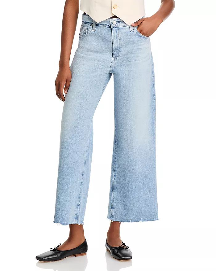 AG Saige High Rise Wide Leg Cropped Jeans in Chateau Women - Bloomingdale's | Bloomingdale's (US)