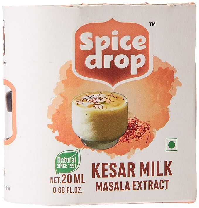 Spice Drop Saffron Milk Masala Extract - Authetic Kashimiri Kesar, Almonds, Cardamom, Pistachio &... | Amazon (US)
