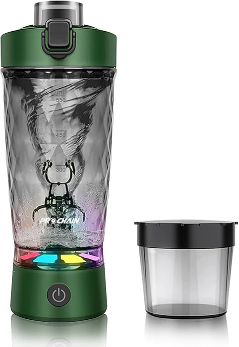 PROCHAIN Electric Protein Shaker Bottle, USB Rechargeable Mixing Cup, Water Drink Mixer Portable ... | Amazon (US)
