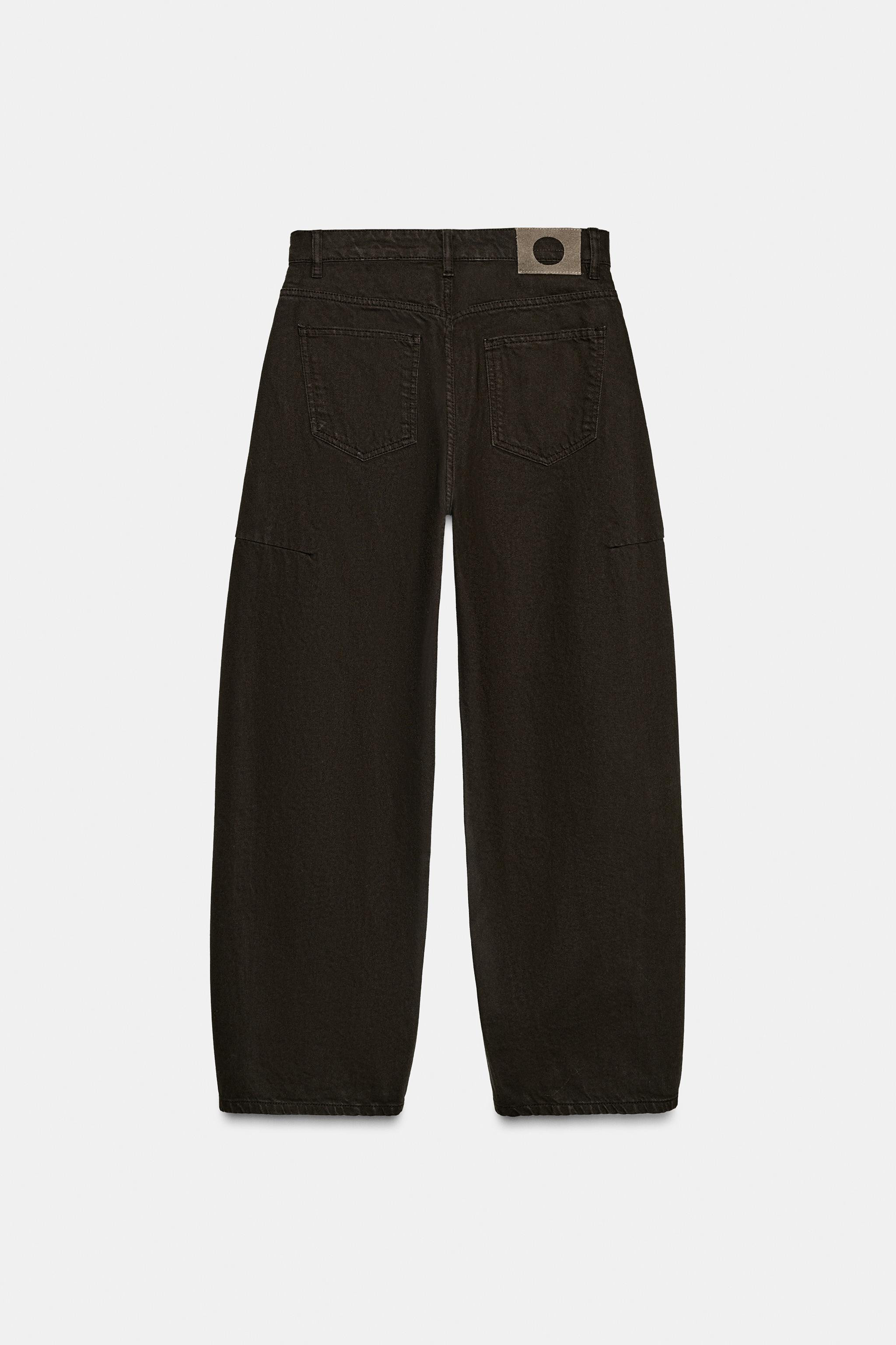 JEANS ZW COLLECTION BALLOON MITTELHOHER BUND | Zara DE