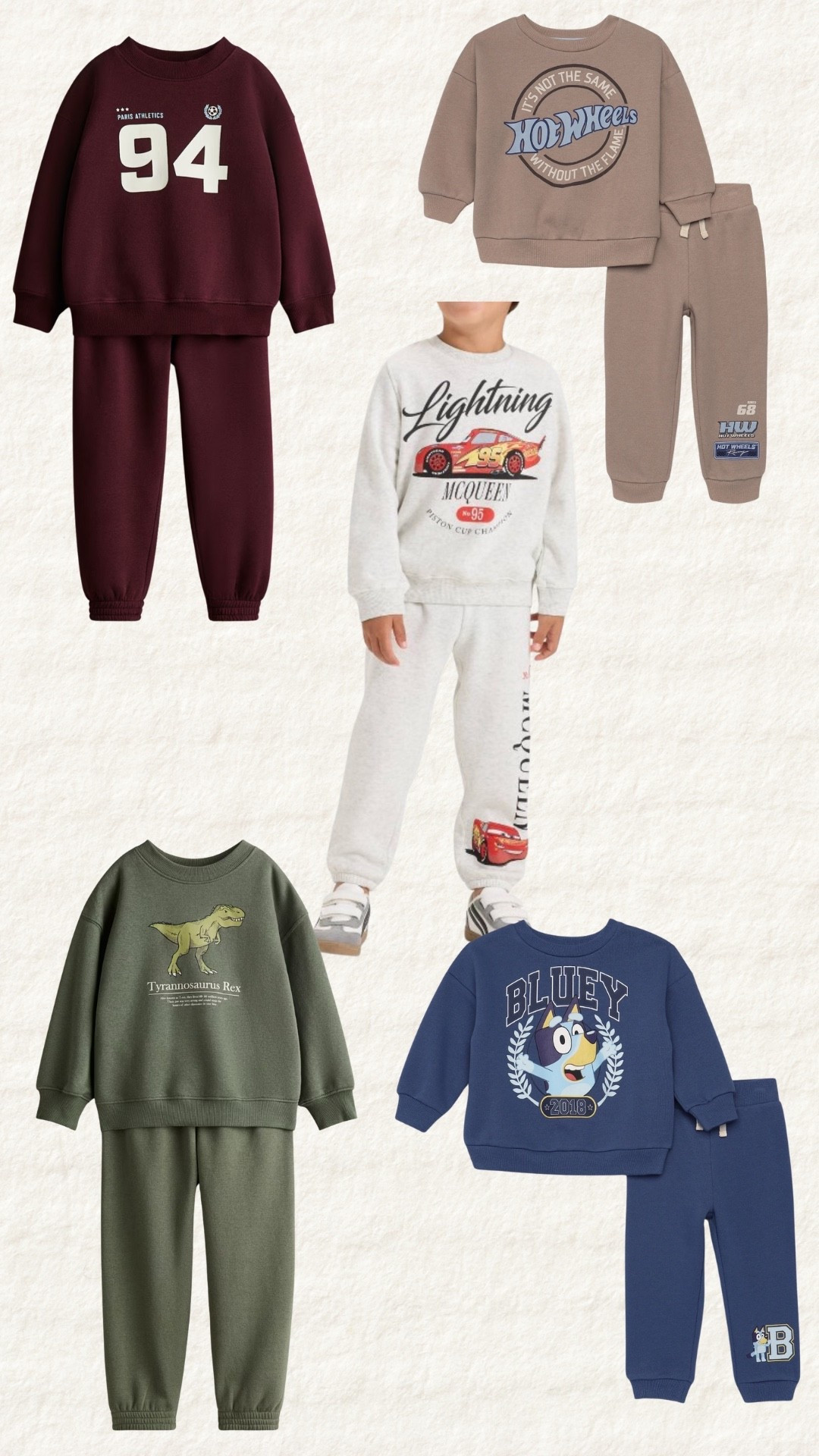 Cozy toddler sweat sets! I love these because you can mix and match with jeans and they look so cute with sneakers! 

#LTKKids #LTKSeasonal