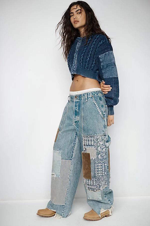 We The Free Popular Demand Patched Jeans | Free People (Global - UK&FR Excluded)