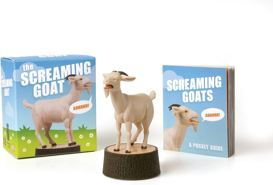 The Screaming Goat (Book & Figure) (RP Minis): Running Press: 9780762459810: Amazon.com: Books | Amazon (US)
