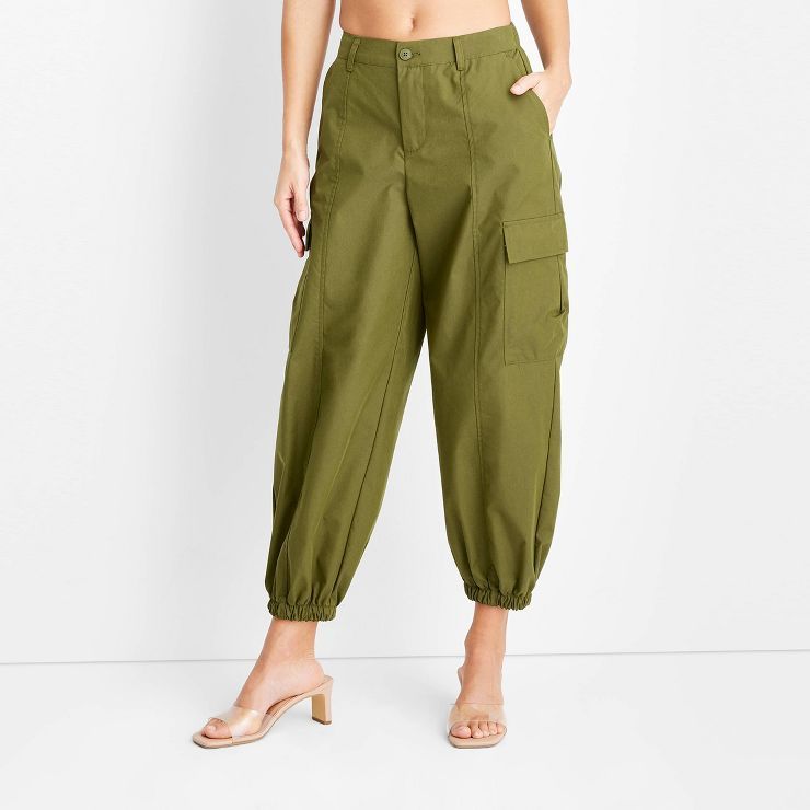 Women's High-Rise Cargo Pants - Future Collective™ with Gabriella Karefa-Johnson | Target