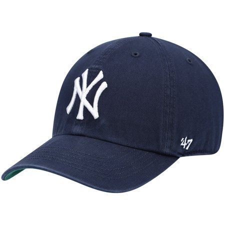 Men s 47 Navy New York Yankees Team Franchise Fitted Hat | Walmart (US)