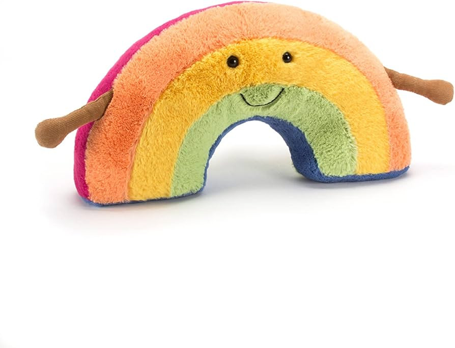 Jellycat Amuseables Rainbow Stuffed Toy, Medium 12.5 inches - Rainbow Plush - Fun Gift Idea | Amazon (US)