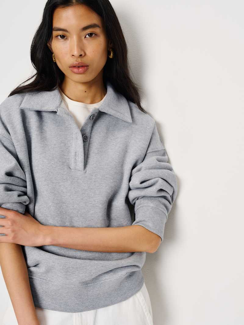 Nico Classic Polo Sweatshirt | Reformation (Global)