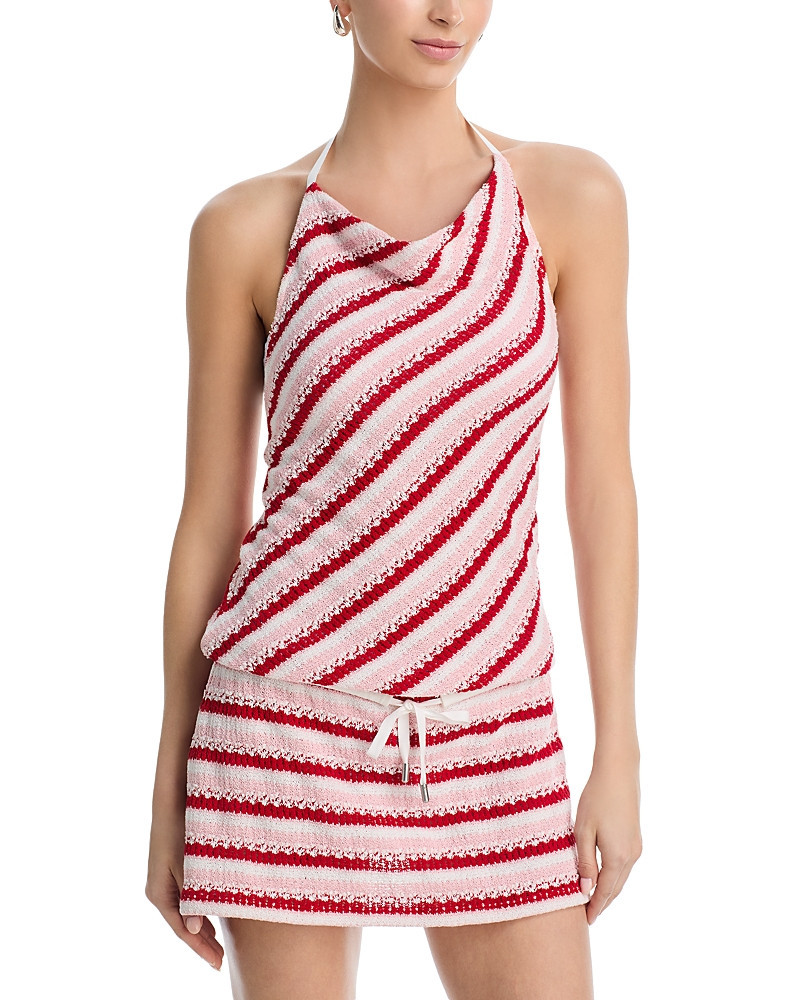 Simkhai Shellie Knit Halter Minidress | Bloomingdale's (US)