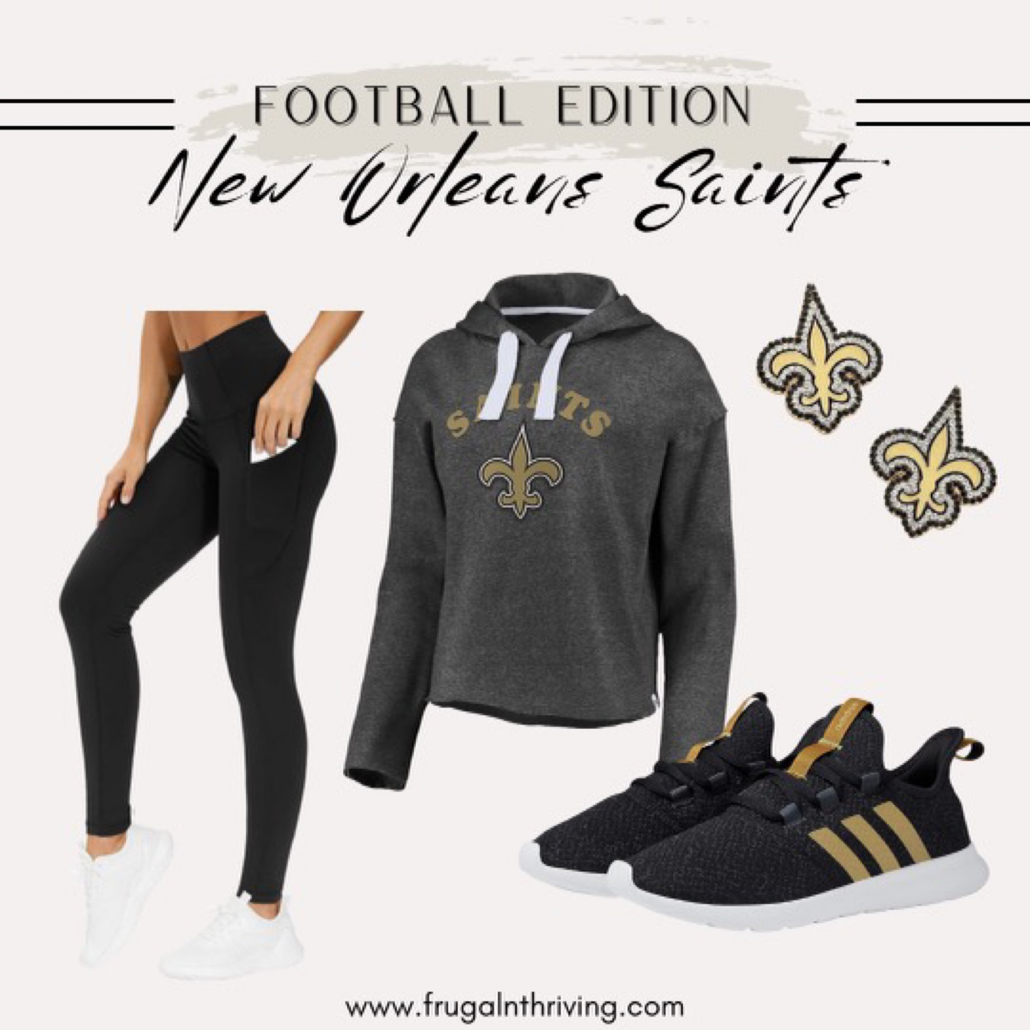 Football season apparel for Saints fans 🏈

#gameday #footballseason #womensfashion #footballapparel #teamspirit

#LTKSeasonal #LTKstyletip #LTKfindsunder100