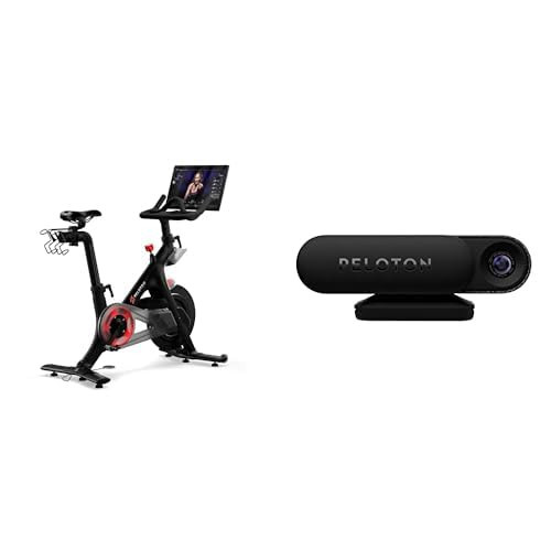 Original Peloton Bike | Indoor Stationary Exercise Bike with Immersive 22" HD Touchscreen + Peloton Guide AI-Powered Personal Strength Training Device For Your TV, with Built-In Camera Technology | Amazon (US)