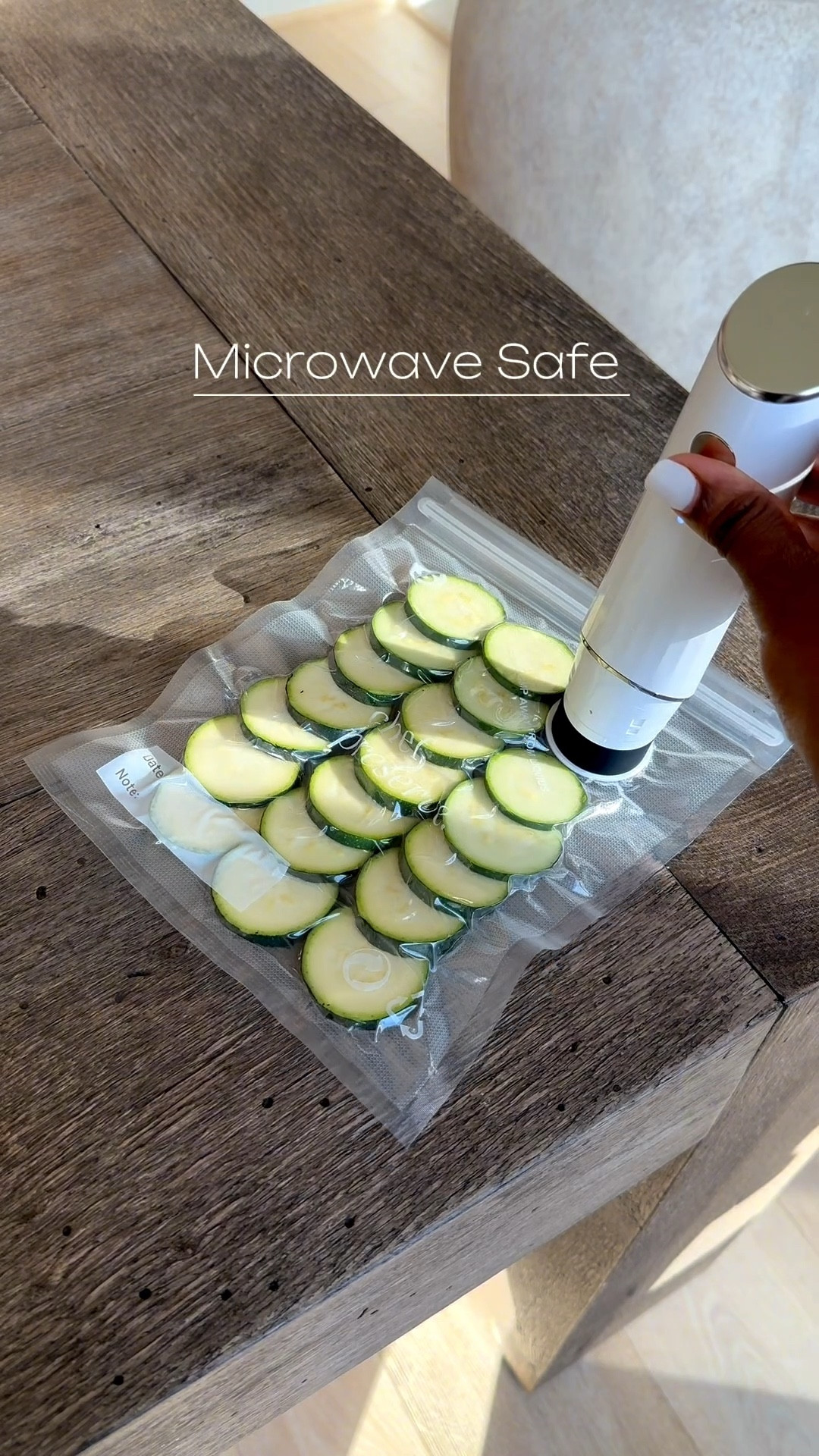 Being totally honest—I bought one of those big, plug-in vacuum sealers a few years ago... and never used it…😅😭 It was bulky and just didn't feel convenient enough to reach for.

This one? Game changer. 🤩 It's wireless, compact, and comes with reusable bags that are both microwave and dishwasher safe.

Definitely a kitchen must-have!
You can seal marinated foods and pop them straight into the fridge or freezer, and it's perfect for keeping your veggies fresh too.

A must-have for every kitchen! All items are ready to shop—just tap the link!

#LTKSaleAlert #LTKHome #LTKStyleTip