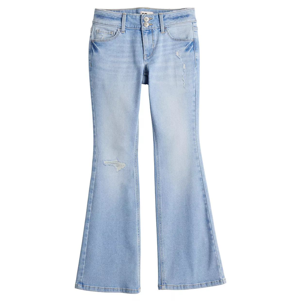 Girls 6-20 SO® Midrise Flare Jeans in Regular & Plus Size | Kohl's
