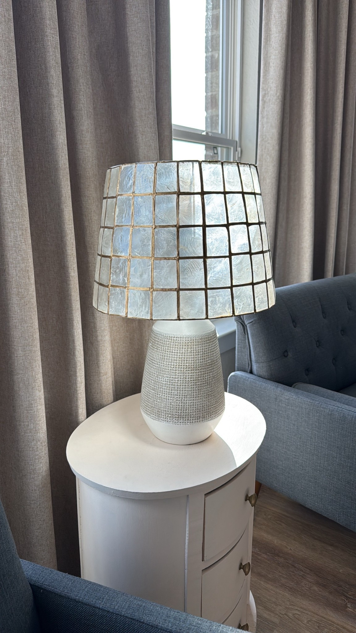 Lamp is from World Market