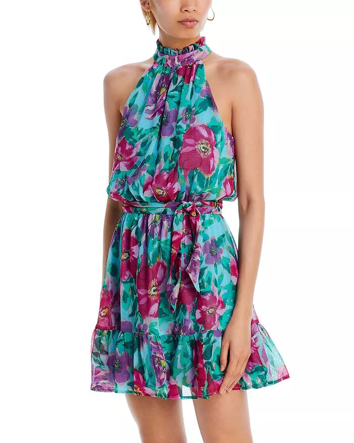 Poppy Halter Mini Dress - 100% Exclusive | Bloomingdale's (US)