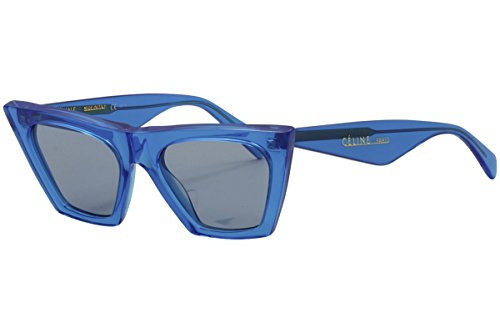 Celine CL41468/S GEG Blue CL41468/S Cats Eyes Sunglasses Lens Category 2 Size 5 | Amazon (US)