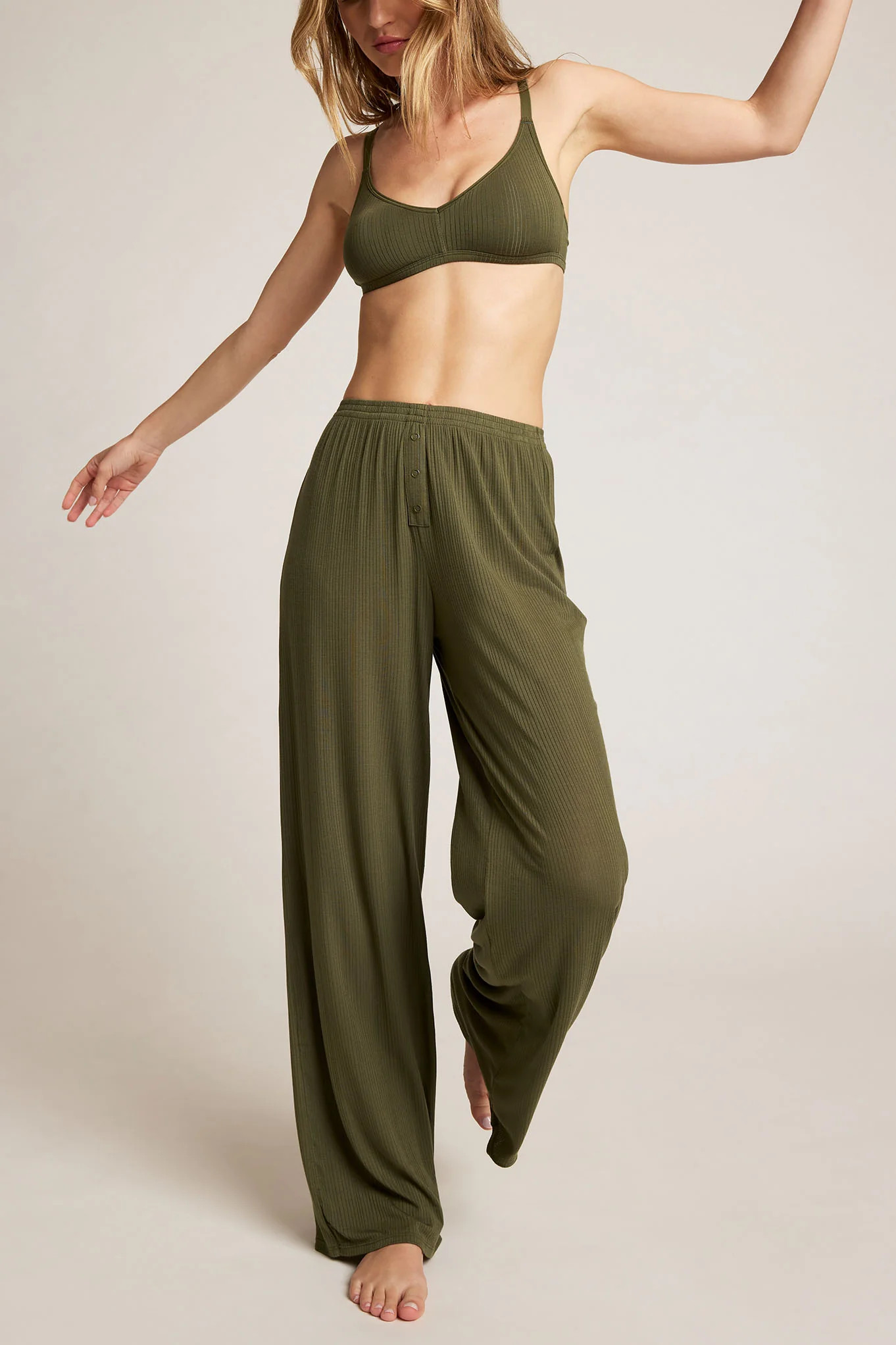 Whipped Track Pant in Moss | Negative Underwear