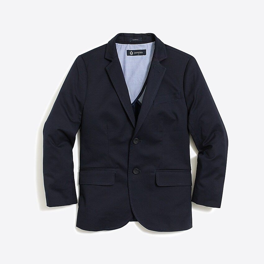 Boys' Thompson suit jacket in flex chino | J.Crew Factory