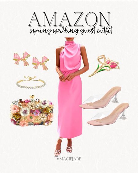 Amazon spring wedding guest outfit inspo 🌸 Amazon fashion / amazon outfit / Amazon outfits / Amazon wedding guest dress / spring wedding guest dresses

#LTKSeasonal #LTKwedding #LTKfindsunder100