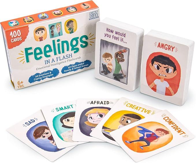 Brybelly Feelings in a Flash - Emotional Intelligence Flashcard Game - Toddlers & Special Needs C... | Amazon (US)