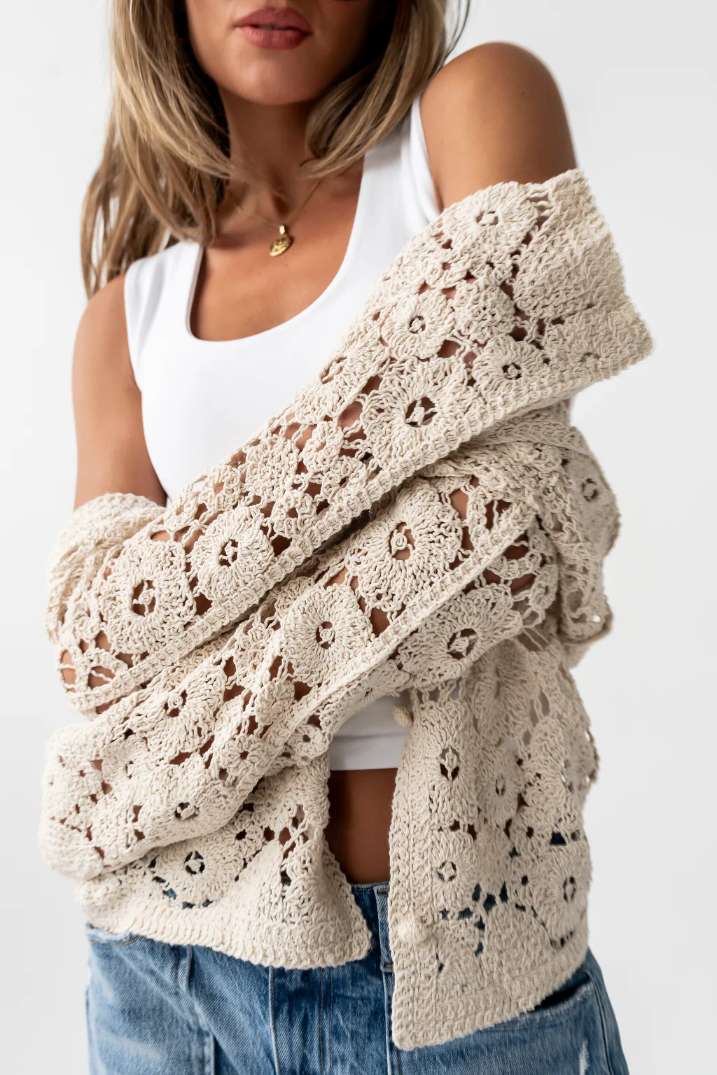 Ziggy Crochet Cardigan | Böhme US
